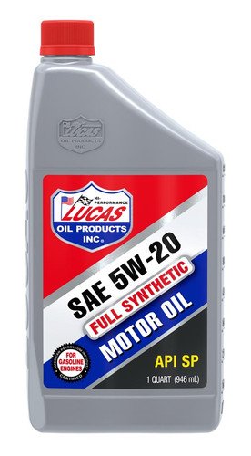 Lucas Oil Synthetic SAE 5W-20 Motor Oil - 1 Quart (10082)