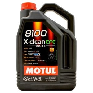 Motul 8100 5W30 X-CLEAN EFE Engine Oil (109470/109471)