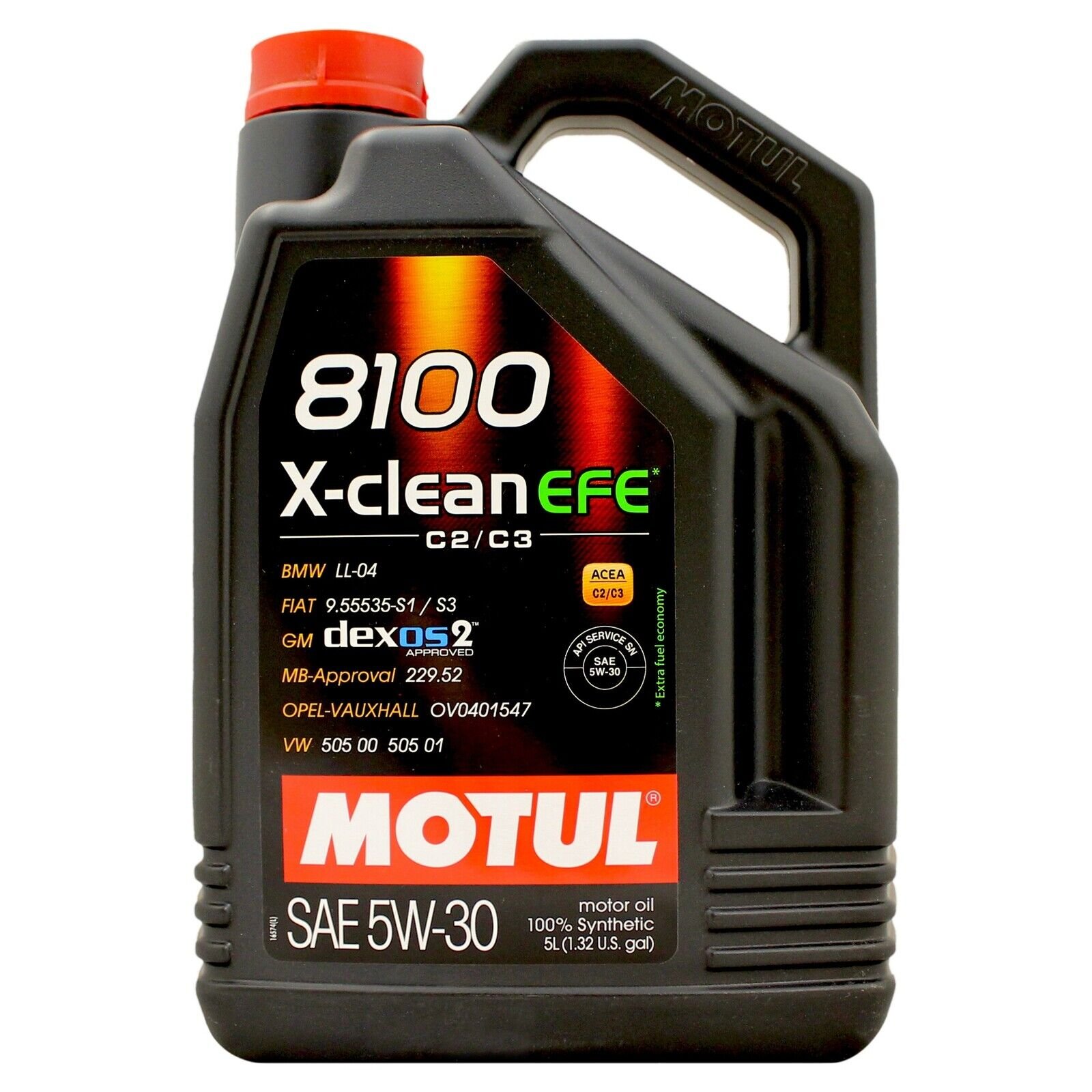 Motul 8100 5W30 X-CLEAN EFE Engine Oil (109470/109471)
