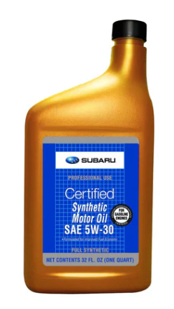 Subaru OEM 5W30 Synthetic Motor Oil - 1 Quart (SOA427V1410)