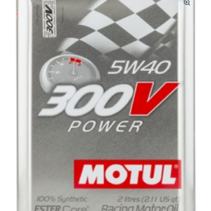Motul 300V Power Synthetic-Ester Racing Oil | 5W40 2L (110817)