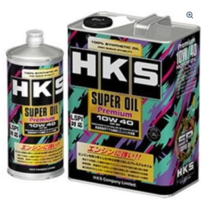 HKS SUPER Oil Premium 10W-40 1L, 4L, 20L (52001-AK141/2/3)