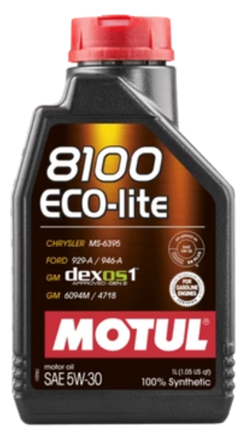 Motul 8100 Eco-Lite 5W30 Synthetic Engine Oil | 1L (111361)