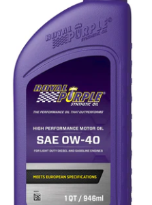 Royal Purple HD Motor Oil 0W40 | 1 Quart (11484)
