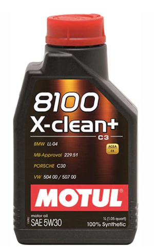 Motul 8100 5W-30 X-Clean+ Engine Oil (106376)
