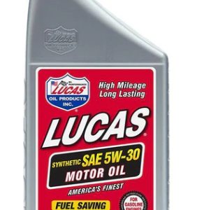 Lucas Oil Synthetic SAE 5W-30 Motor Oil - 1 Quart (10049)