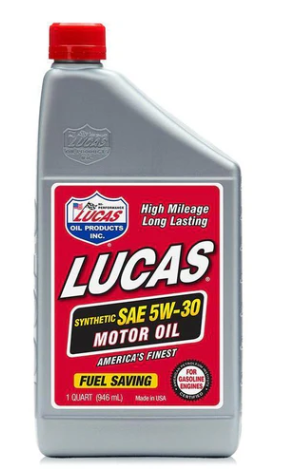 Lucas Oil Synthetic SAE 5W-30 Motor Oil - 1 Quart (10049)