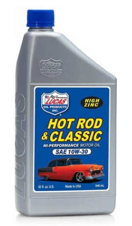 Lucas Oil Hot Rod & Classic Car SAE 10W-30 Motor Oil