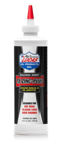 Lucas Oil Engine Break-In Oil Additive TB Zinc - 1 Pint (10063)