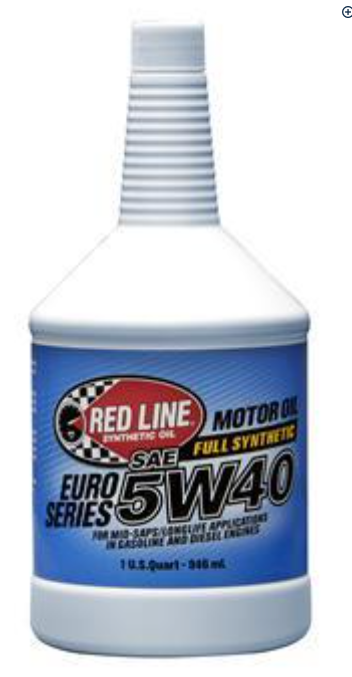 Red Line 5W40 Euro Oil | 1 Quart (12404)