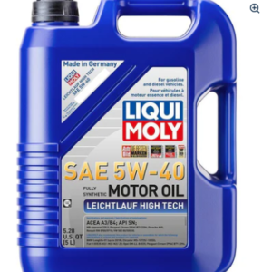 LIQUI MOLY 5L Leichtlauf High Tech Motor Oil 5W-40 (2332)