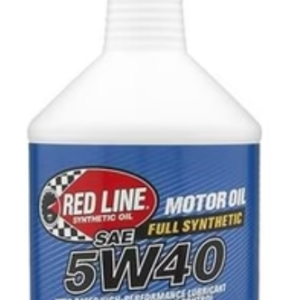 Red Line Oil 5W40 Synthetic Motor Oil