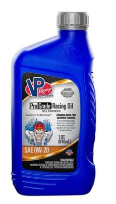 VP Racing Full Synthetic SAE 0W-20 Pro Grade Racing Oil - 1QT (2715)