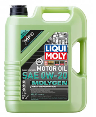 LIQUI MOLY 5L Molygen New Generation 0W-20 Oil (20438)