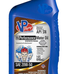 VP Racing Synthetic Blend 20W-50 HI-PERF Motor Oil (2975)