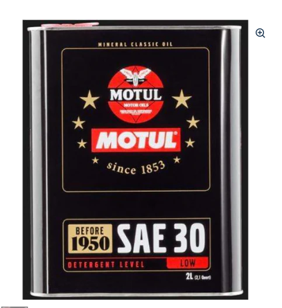 Motul Classic Performance Engine Oil (104510/09)