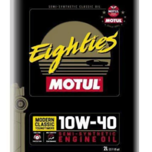 Motul Classic Eighties 10W-40 Engine Oil 2 Liters (110619)