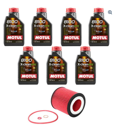 Motul 5W-30 Oil Change Kit w/ K&N HP Filter | 07-13 BMW 335i 3.0L / 09-16 Z4 3.0L (14011)