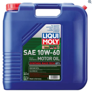 Liqui Moly 20L Synthoil Race Tech GT1 Motor Oil 10W-60 (20127)