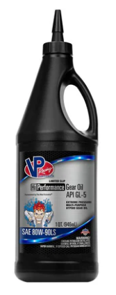 VP Racing GL-5 80W-90 High Performance Gear Oil - 1QT (2895)