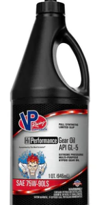 VP Racing Full Syn GL-5 75W-90 Hi-Performance Gear Oil - 1QT (2885)