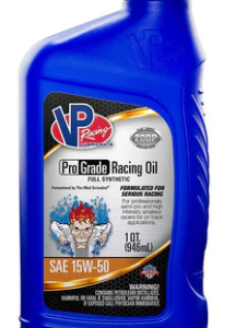 VP Racing Synthetic SAE 15W-50 Pro Grade Racing Oil - 1QT (2755)