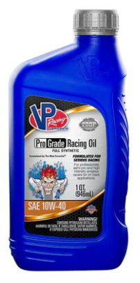 VP Racing Synthetic SAE 10W-40 Pro Grade Racing Oil - 1QT (2745)