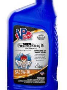 VP Racing Full Synthetic 5W-30 Pro Grade Racing Oil - 1QT (2725)