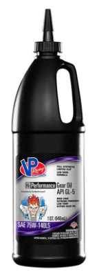 VP Racing GL-5 Full Syn SAE 75W-140 Hi Performance Gear Oil - 1QT (2707)