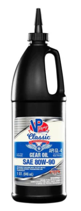 VP Racing GL-4 Classic SAE 80W-40 Hi Performance Gear Oil - 1QT (2703)