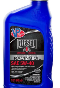 Vp Racing Fuels CI1 Diesel SAE 5W-40 Hi Performance Engine Oil - 1QT (2695)