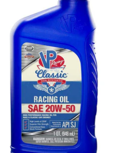 VP Racing Fuels SAE 20W-50 Classic Non Syn Racing Oil - 1 Quart (2691