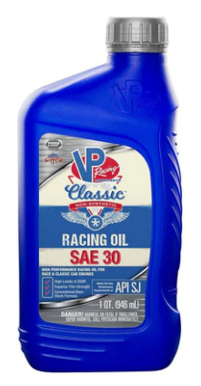 VP Racing Fuels SAE 30 Classic Non Syn Racing Oil - 1 Quart (2681)