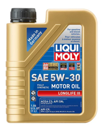 LIQUI MOLY 1L Longlife III Motor Oil 5W-30 (20220)