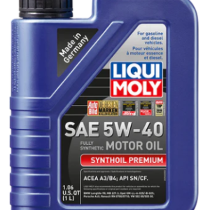 LIQUI MOLY 1L Synthoil Premium Motor Oil SAE 5W-40 (2040)