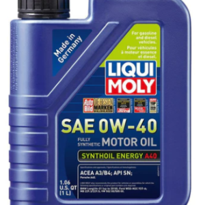 LIQUI MOLY 1L Synthoil Energy A40 Motor Oil SAE 0W-40 (2049)