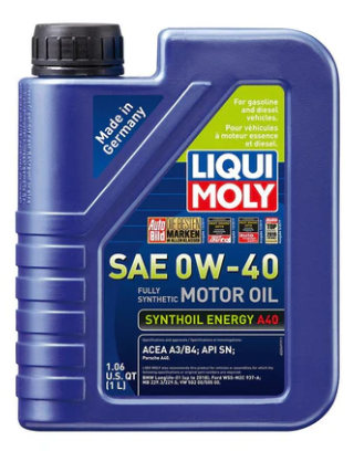 LIQUI MOLY 1L Synthoil Energy A40 Motor Oil SAE 0W-40 (2049)