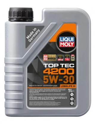 LIQUI MOLY 1L Top Tec 4200 Motor Oil 5W-30 (2004)