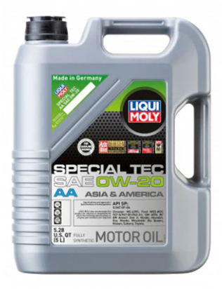 LIQUI MOLY 5L Special Tec AA Motor Oil 0W-20 (2208)