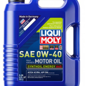 LIQUI MOLY 5L Synthoil Energy A40 Motor Oil SAE 0W-40 (2050)