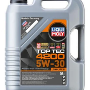 LIQUI MOLY 5L Top Tec 4200 Motor Oil 5W-30 (2011)