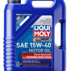 LIQUI MOLY 5L Touring High Tech Diesel Special Motor Oil 15W-40 (2044)
