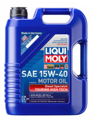 LIQUI MOLY 5L Touring High Tech Diesel Special Motor Oil 15W-40 (2044)