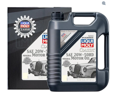 LIQUI MOLY 5L Classic Motor Oil SAE 20W-50 HD (20262)