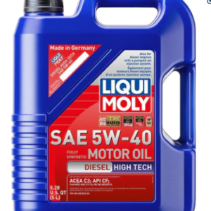 LIQUI MOLY 5L Diesel High Tech Motor Oil 5W-40 (2022)