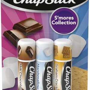 ChapStick S'more Collection Variety Pack Lip Balm Tube, Lip Care, 0.15 Ounce (Pack of 3)