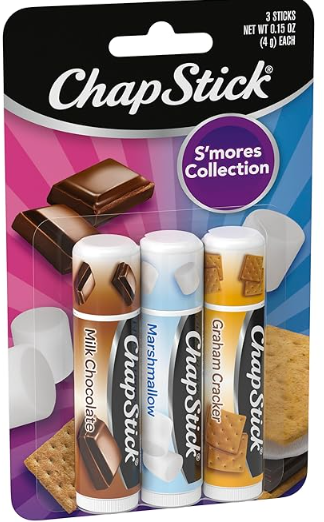 ChapStick S'more Collection Variety Pack Lip Balm Tube, Lip Care, 0.15 Ounce (Pack of 3) - Image 2