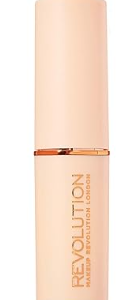 Makeup Revolution Fast Base Stick Foundation, Contour & Highlight, Flawless Skin & Matte Finish, F3 for Fair Skin Tones with Pink Undertone, Vegan & Cruelty-Free, 0.21 Oz