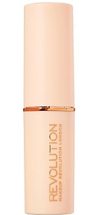 Makeup Revolution Fast Base Stick Foundation, Contour & Highlight, Flawless Skin & Matte Finish, F3 for Fair Skin Tones with Pink Undertone, Vegan & Cruelty-Free, 0.21 Oz