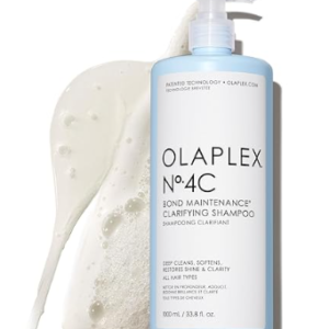 Olaplex No. 4C Bond Maintenance Clarifying Shampoo, Deep Cleans, Softens, Restores Shine, & Clarity, For All Hair Types Experiencing Product Buildup or Excess Oil